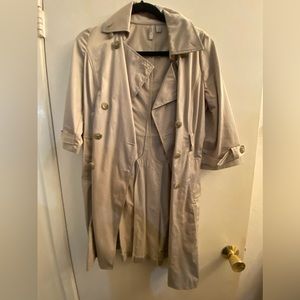 Old Navy Trench Coat beige preloved no belt size XS